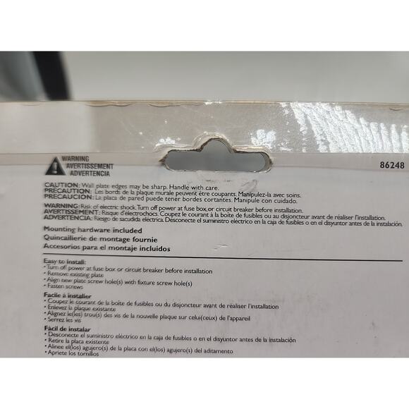 Brainerd Quadruple Toggle 4 Light Switch Wood Architectural Pure White [69] - Picture 5 of 9